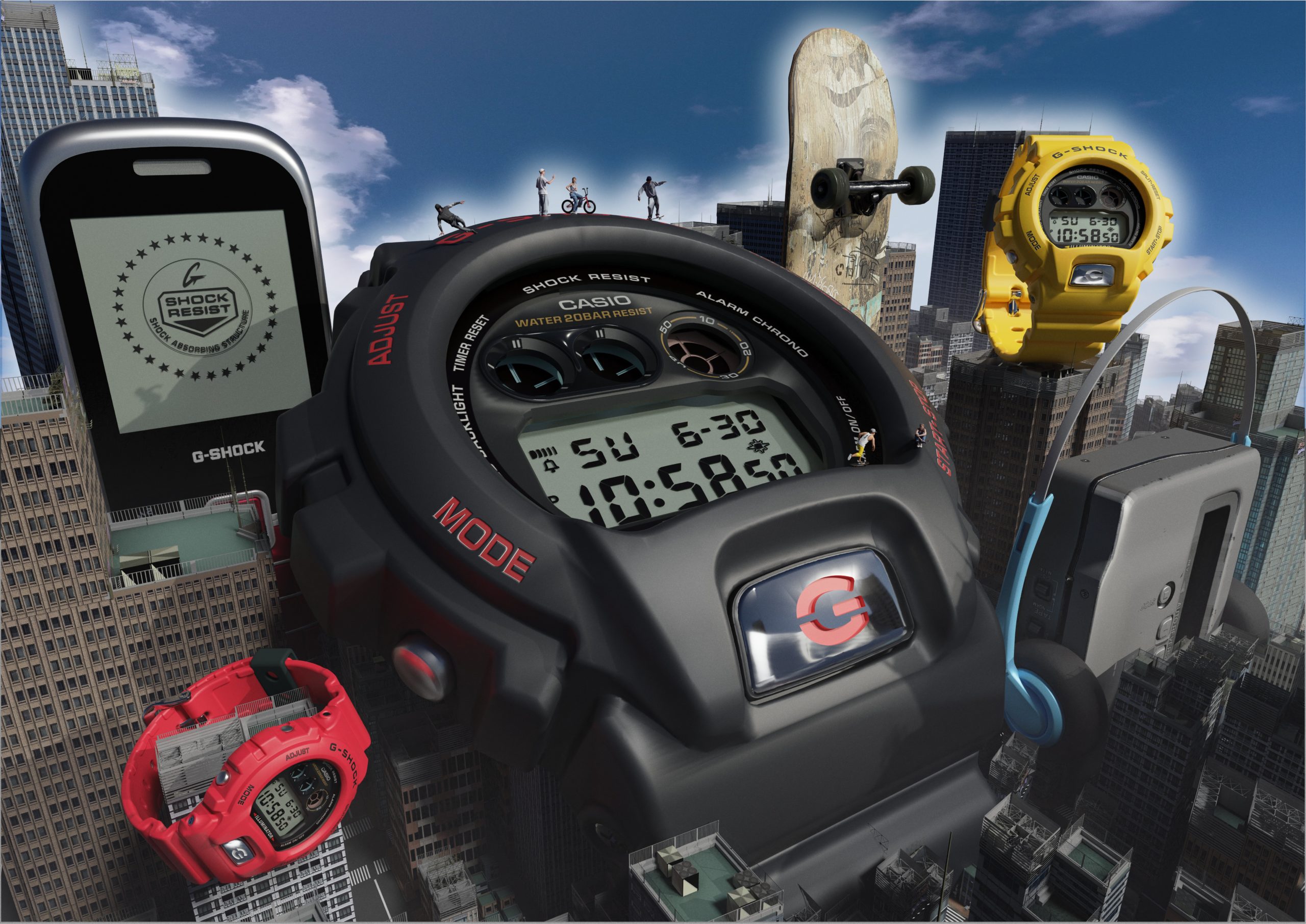 30 Años de Evolución: G-SHOCK Celebra el Icónico DW-6900 con una Edición Conmemorativa Sostenible