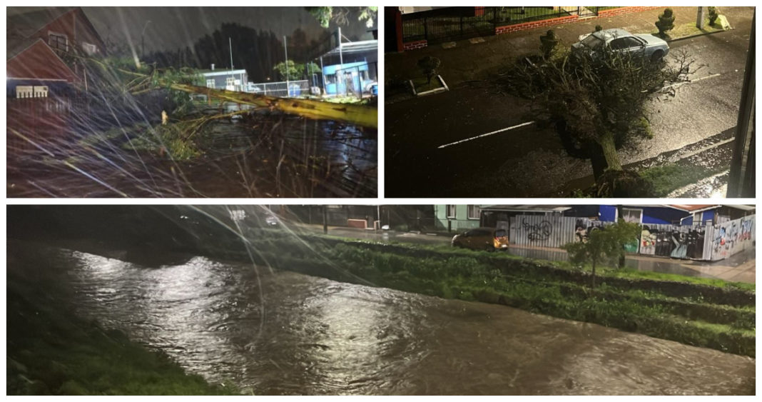 Alerta Roja en Bío Bío: Enfrentando el Peligro de Inundaciones por Sistema Frontal