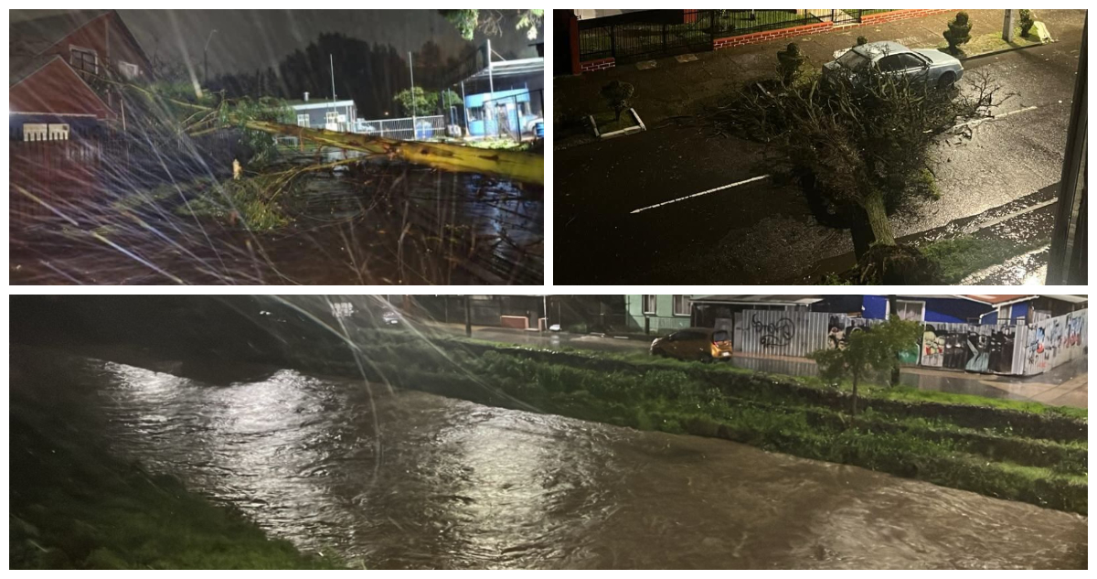 Alerta Roja en Bío Bío: Enfrentando el Peligro de Inundaciones por Sistema Frontal