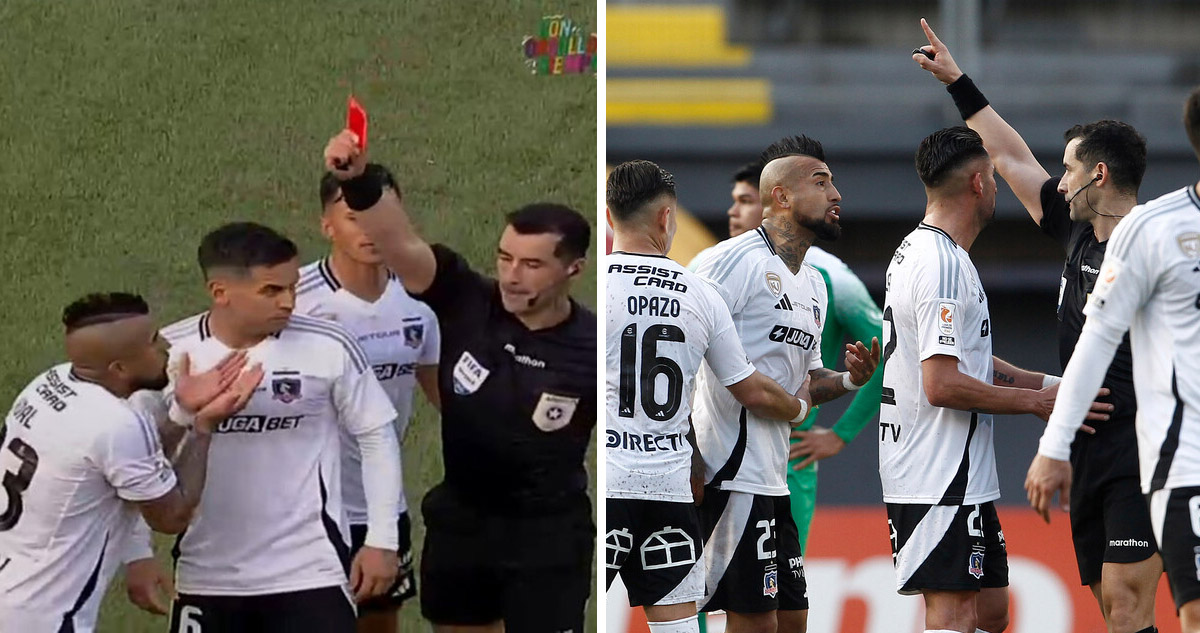 Arturo Vidal, el 'Rey' de las expulsiones: Otra vez se hizo echar en la derrota de Colo Colo
