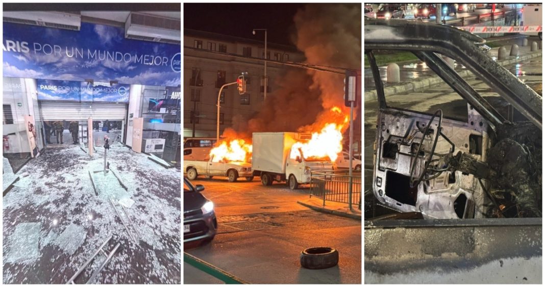 Asalto Violento a Tienda París en Valparaíso: Tres Detenidos y Caos en las Calles