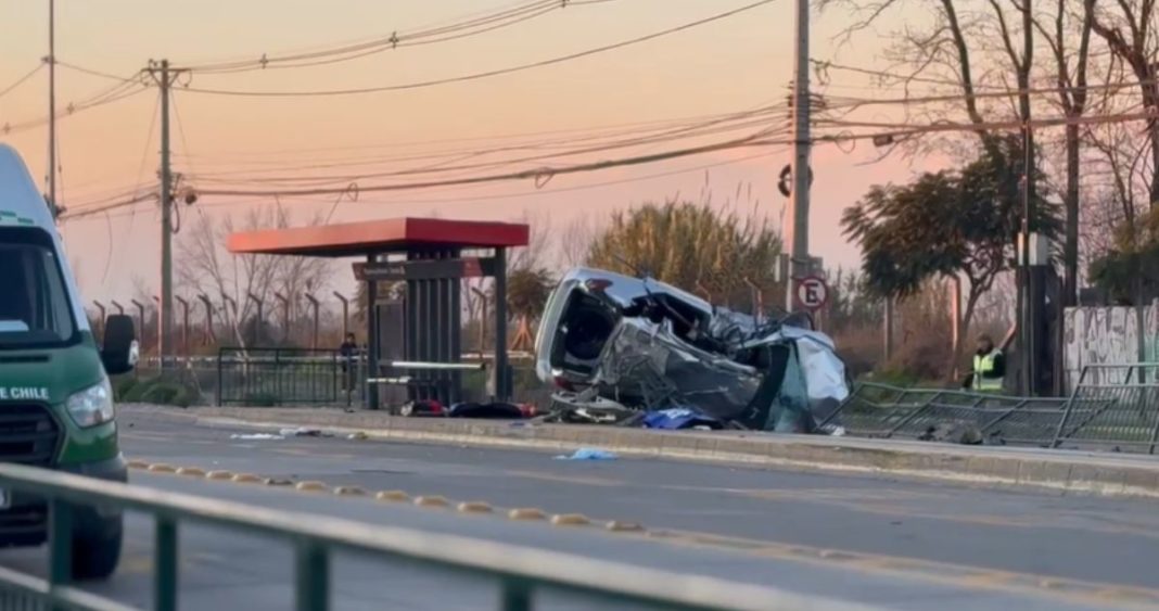Conductor Inconsciente y Sedado tras Trágico Accidente en La Pintana