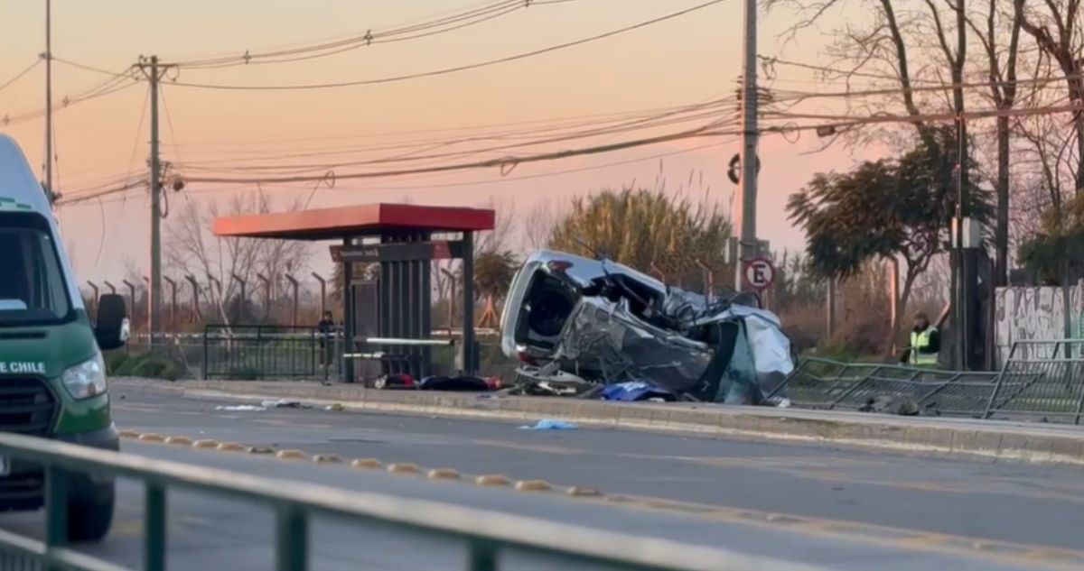 Conductor Inconsciente y Sedado tras Trágico Accidente en La Pintana