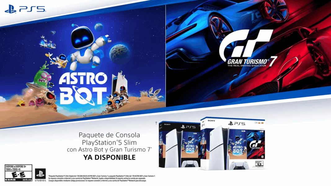 Descubre el Nuevo Bundle de PS5: Astro Bot y Gran Turismo 7 Incluidos