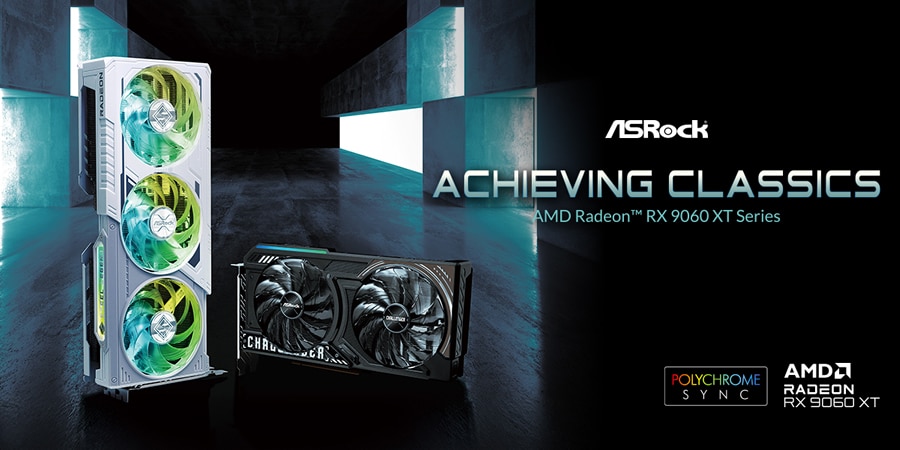 Descubre las Poderosas Placas de Video AMD Radeon RX 9060 XT de ASRock: Rendimiento Excepcional y Diseño Innovador