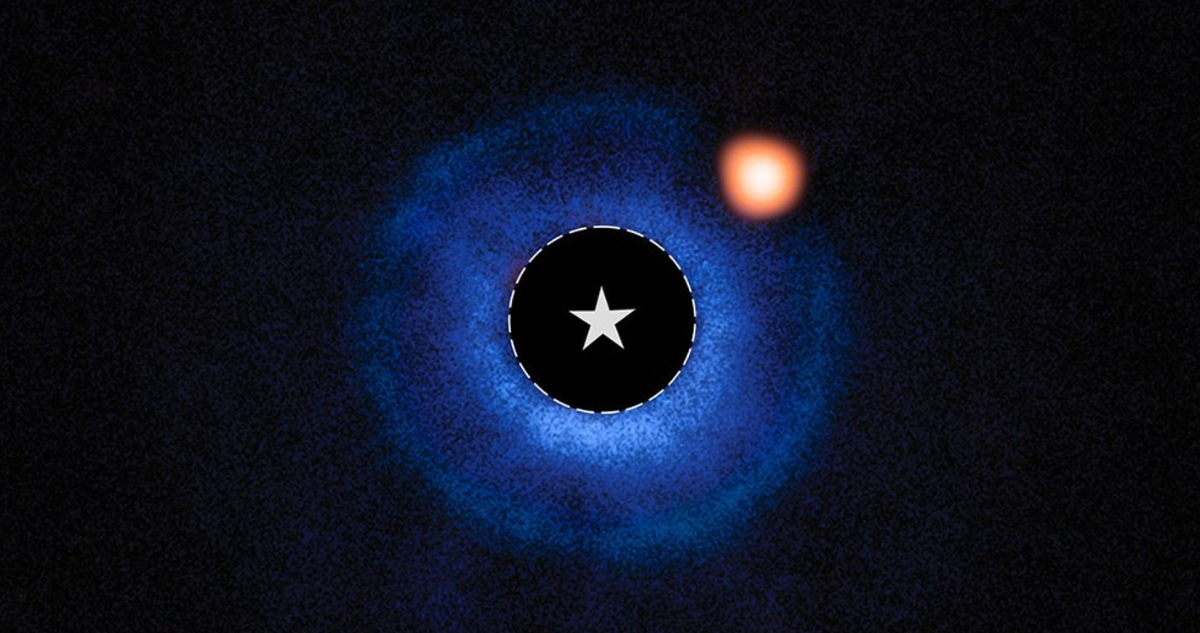 Descubren el Exoplaneta más Ligero Captado por Imagen Directa con el Telescopio James Webb