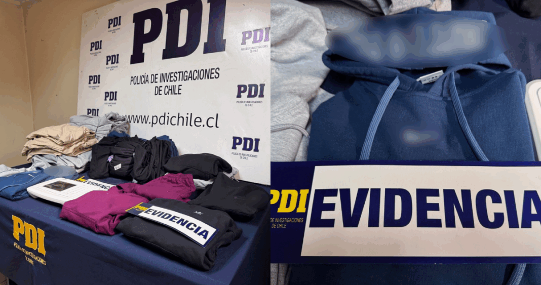Desmantelan Taller Clandestino de Ropa Falsificada: Incautan $231 Millones en Prendas