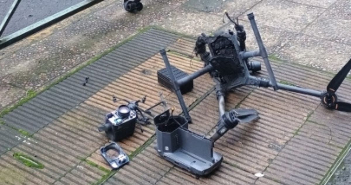 Dron de Patrulla Cae en Pleno Centro de Temuco: Investigación en Curso