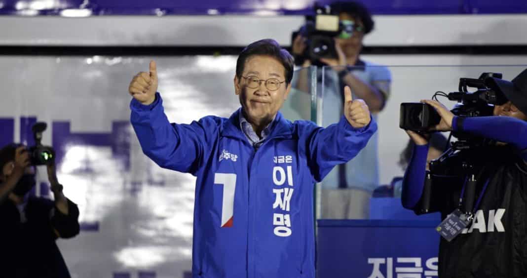 Elecciones en Corea del Sur: Lee Jae-myung Emerge como Claro Vencedor en Sondeos Iniciales