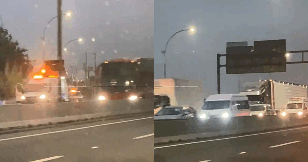 Emergencia Química en Autopista: Derrame de Ácido Fosfórico Desata Operativo de Bomberos