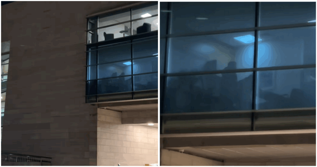 Escándalo en la Municipalidad: Pareja es sorprendida en acto íntimo en edificio público