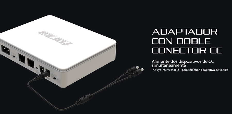 Forza presenta su nueva UPS portátil para mantener la conectividad durante cortes eléctricos