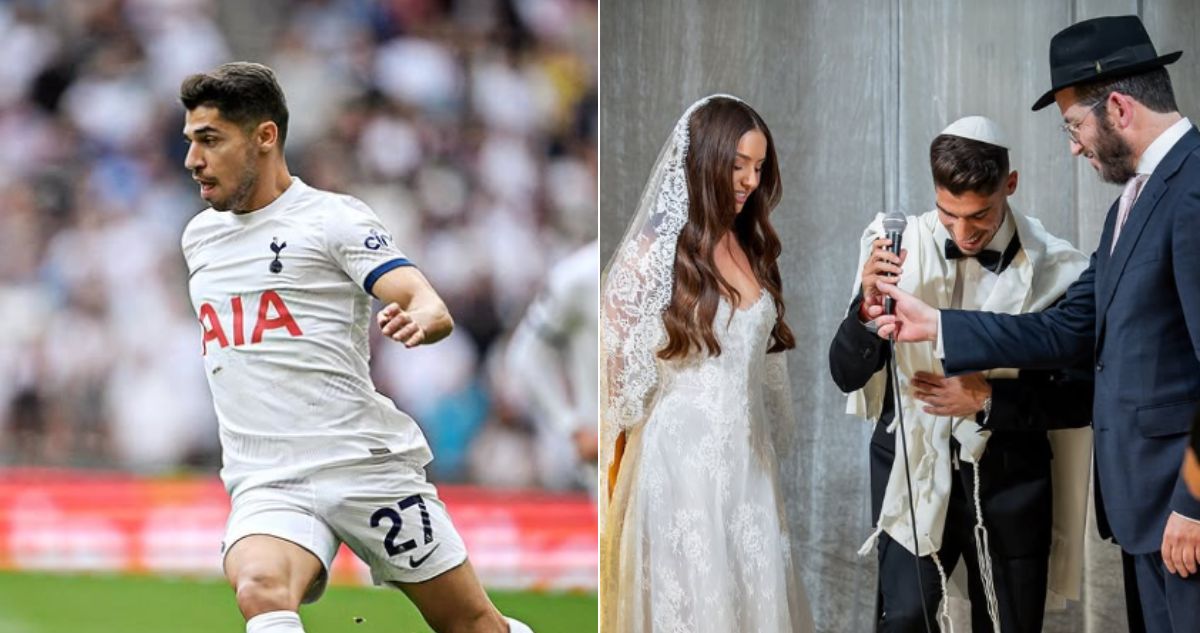 Futbolista del Tottenham 'atrapado' en Israel tras su boda: Escapó de la guerra en Ucrania