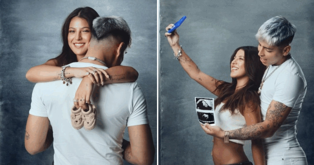 Ignacia Antonia y AK 4:20 dan la bienvenida a su primer hijo