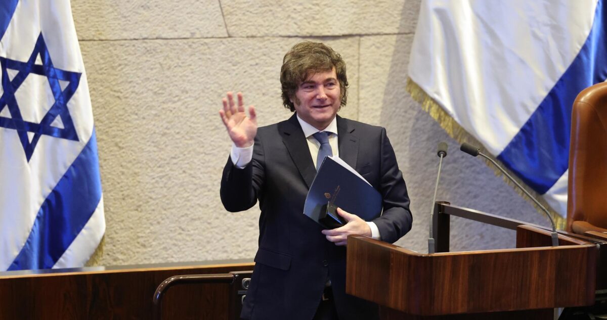Special plenary session at the Knesset in honor of the visit of Argentina's President Javier Milei Milei anuncia el traslado de la embajada argentina a Jerusalén para 2026