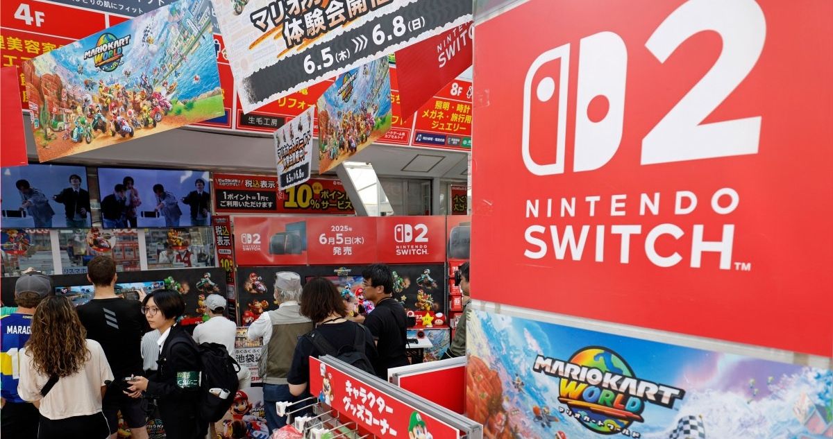 Nintendo Switch 2 Rompe Récords: 3.5 Millones de Unidades Vendidas en 4 Días