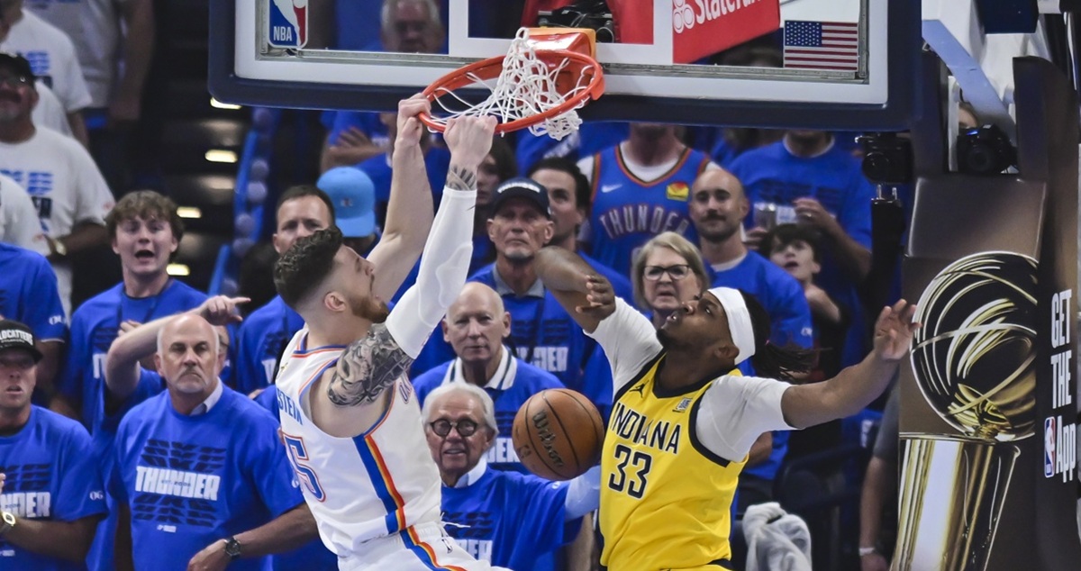 OKC Thunder a un paso del título de la NBA tras remontar a los Pacers