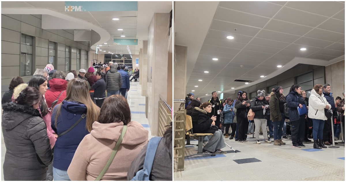 Pacientes Enfrentan Largas Filas para Agendar Citas Médicas en Puerto Montt