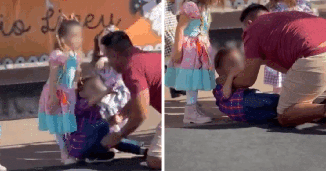 Padre agrede a niño de 4 años por supuesto acoso a su hijo: ¿Justificado?