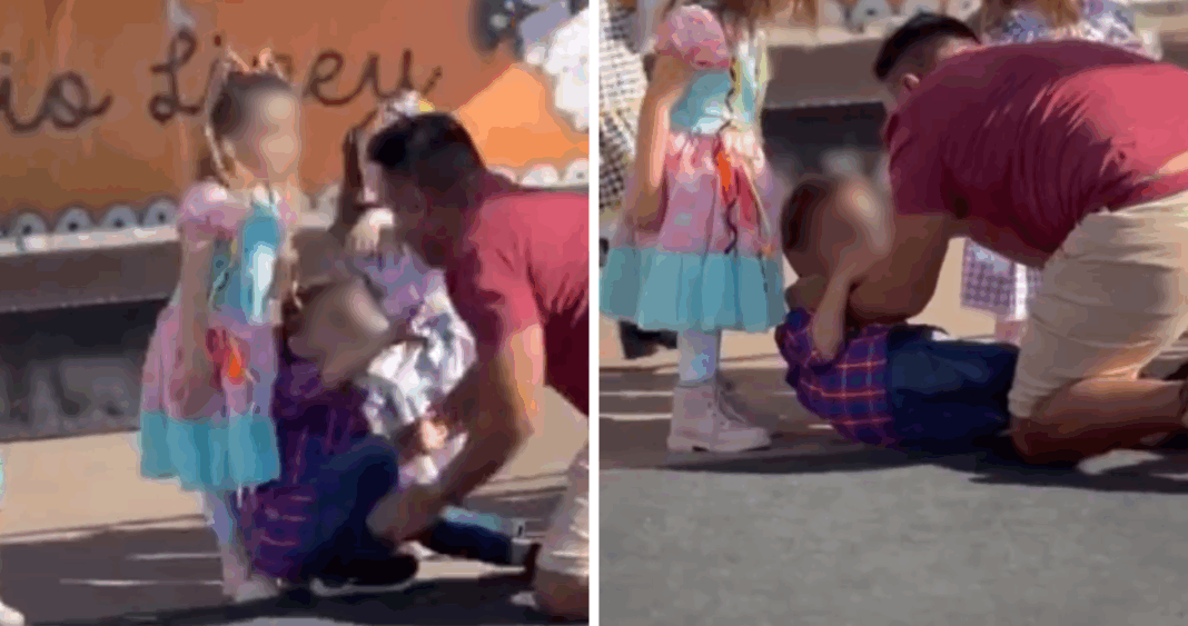 Padre agrede a niño de 4 años por supuesto acoso a su hijo: ¿Justificado?