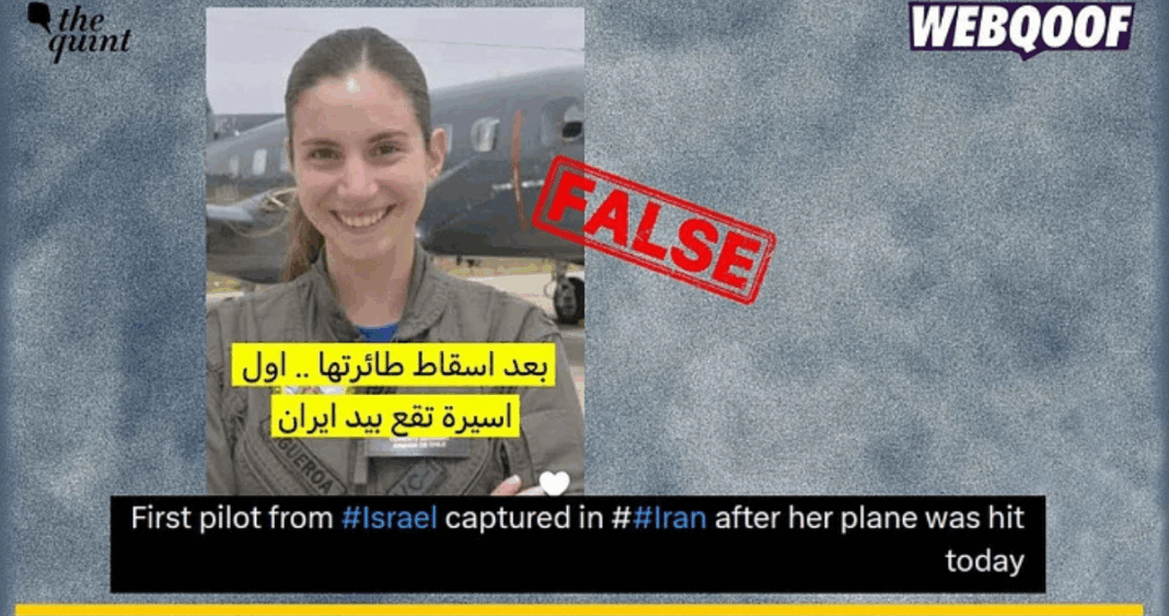 Piloto Chilena Confundida con Aviadora Israelí Capturada en Irán