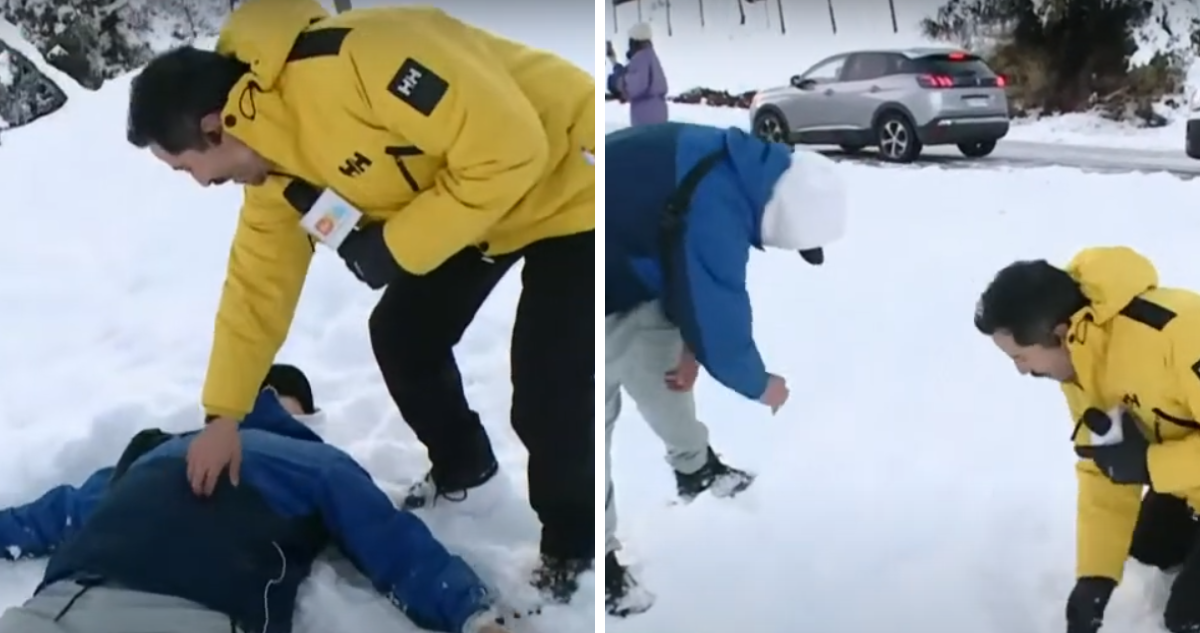 Productor de 'Tu Día' Pierde Anillo de Compromiso en la Nieve, pero Periodista lo Recupera
