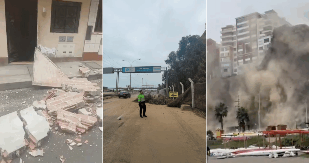 Sismo de 6.1 en Perú deja un fallecido y cinco heridos