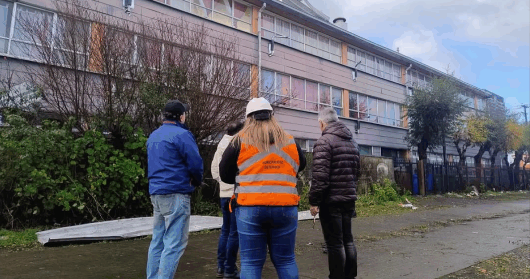 Temuco Enfrenta Daños Estructurales en Escuelas Tras Sistema Frontal