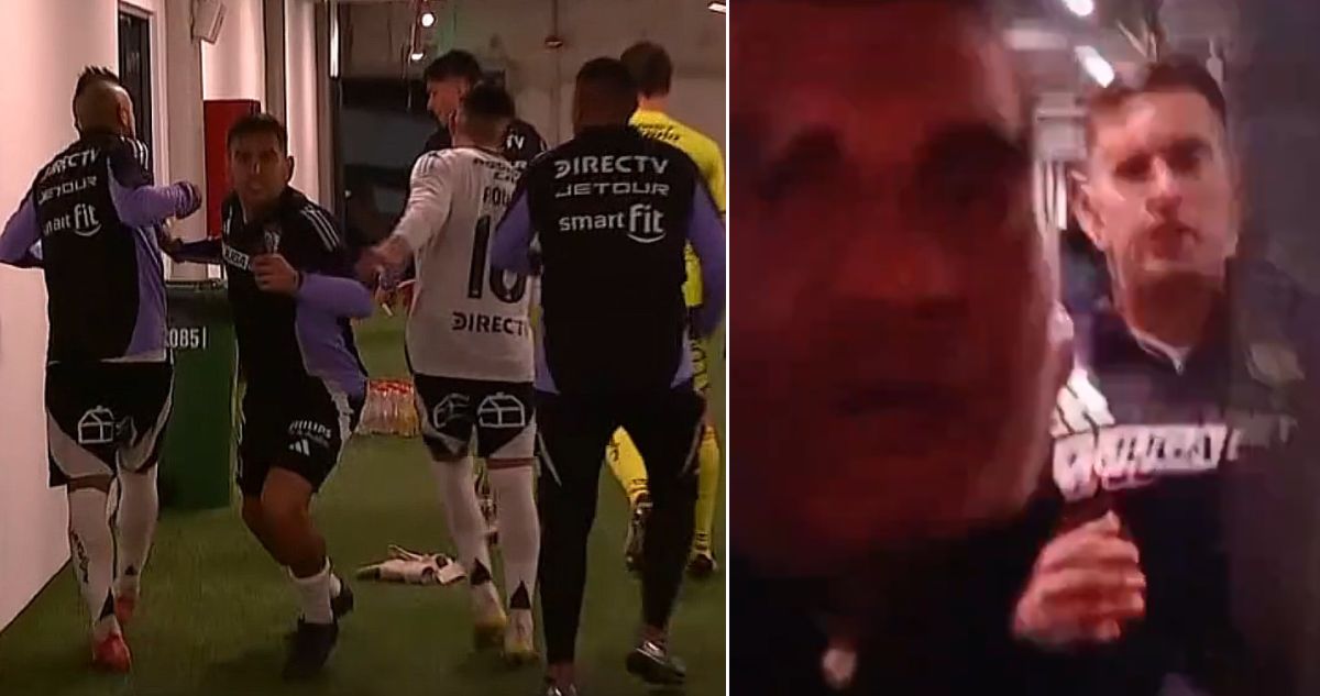 Tensión en el Cacique: Vidal y De Paul casi se van a las manos en el túnel