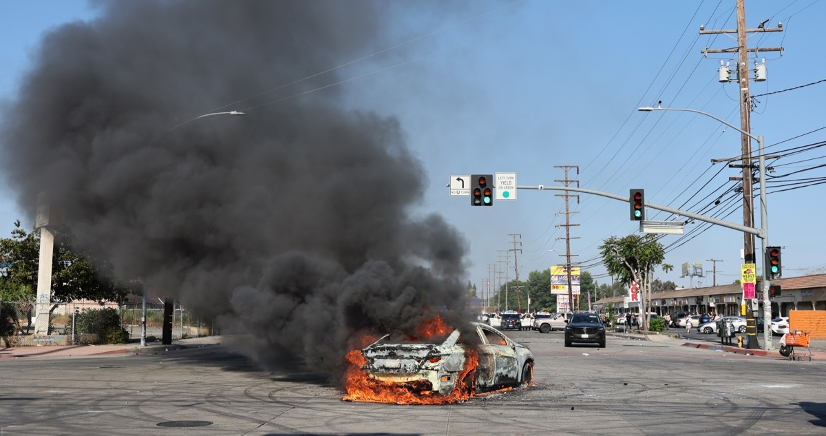 Tensión en las Calles de Los Ángeles: Despliegue de la Guardia Nacional Ante Protestas Migrantes