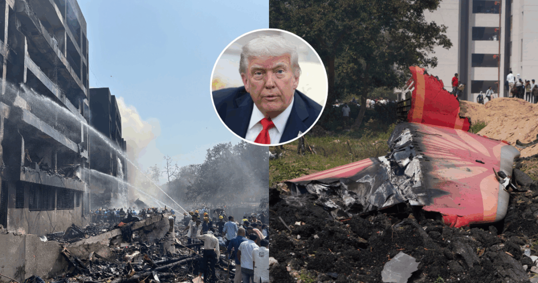 Tragedia aérea en India: Trump ofrece ayuda