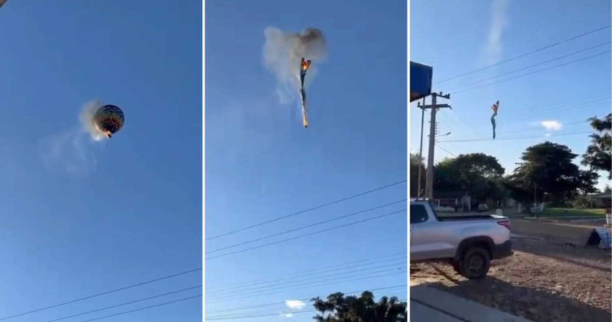 Tragedia en el cielo: 8 muertos en caída de globo aerostático en Brasil