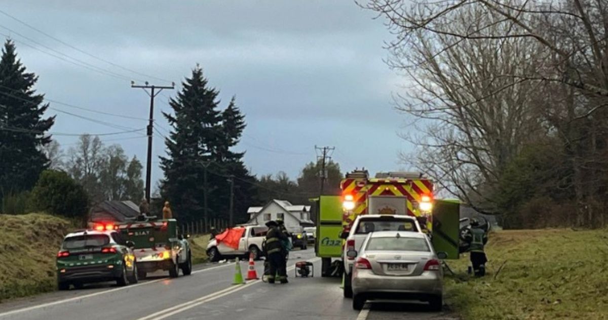 Trágica Colisión en Ruta Cercana a Osorno: Dos Muertos y Cuatro Heridos
