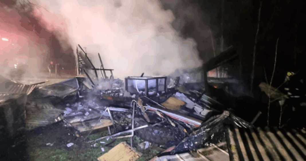 Trágico Incendio en Arique: Hombre con Discapacidad Pierde la Vida