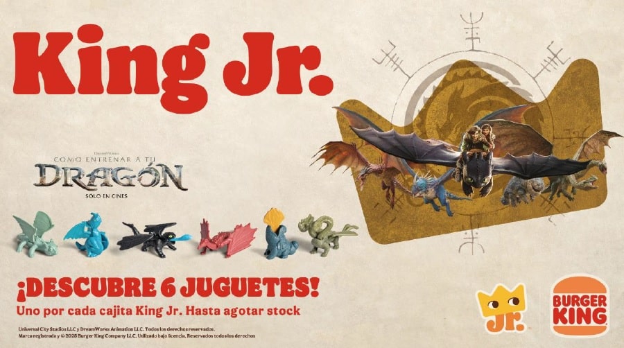 ¡Chimuelo y sus Amigos Llegan a Burger King! [Cómo Entrenar a tu Dragón Edición Especial]