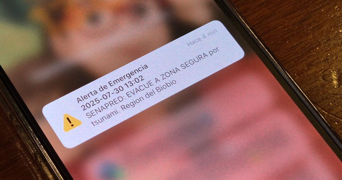 Alerta de Tsunami: Senapred Ordena Evacuación Urgente de Zonas Costeras en el Centro-Sur de Chile