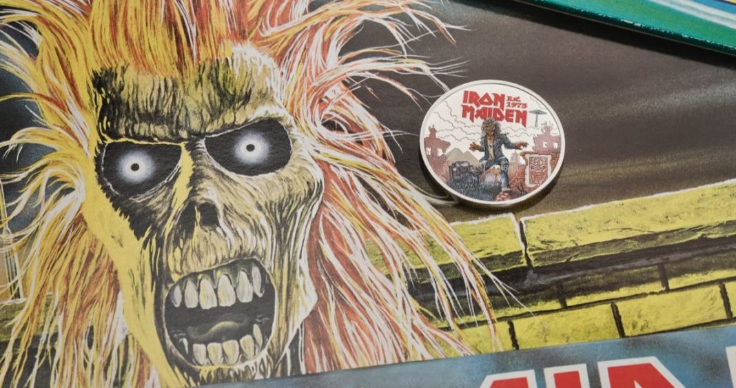 Celebrando 50 Años de Heavy Metal: La Moneda Conmemorativa de Iron Maiden