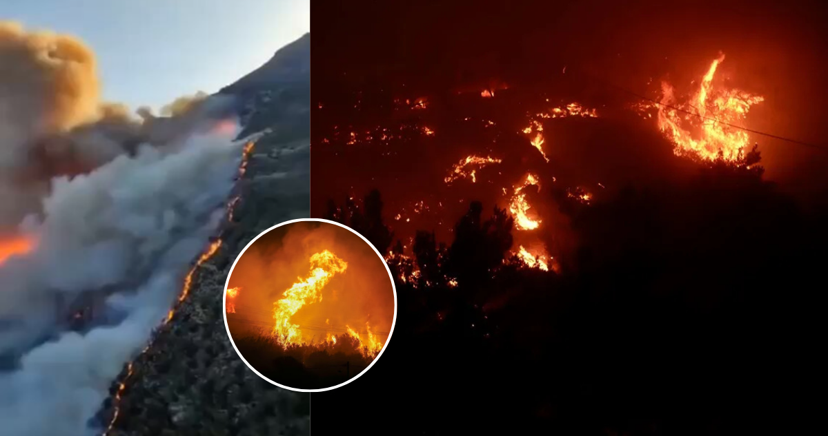 Creta en llamas: Evacuación masiva de más de 5.000 personas por incendio forestal