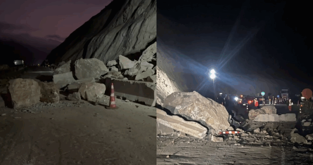 Derrumbe en Cuesta Chinchorro Interrumpe Crucial Ruta 5 Norte hacia Arica