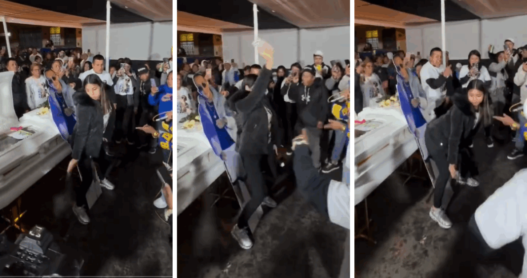 Despedida Única: Mujer Peruana Baila Reguetón Junto al Ataúd de su Pareja en Emotivo Velorio