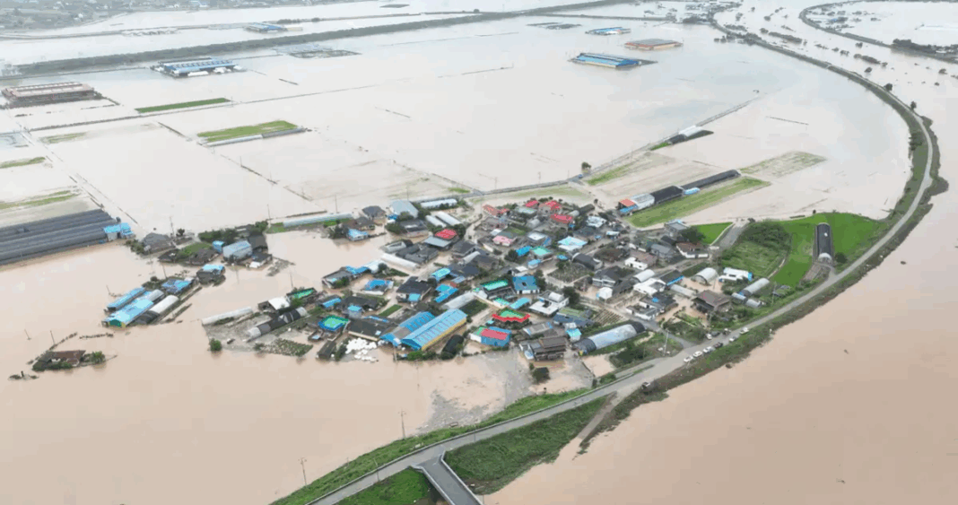 Devastadoras Inundaciones en Corea del Sur: Al Menos 17 Muertos y 13.000 Evacuados