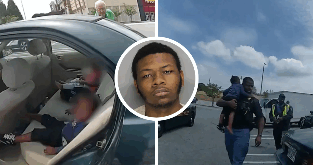 Heroica Intervención Policial: Rescatan a Niños Encerrados en Auto a 50°C