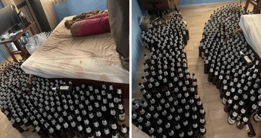 Hombre tailandés muere tras beber solo alcohol durante un mes tras su divorcio