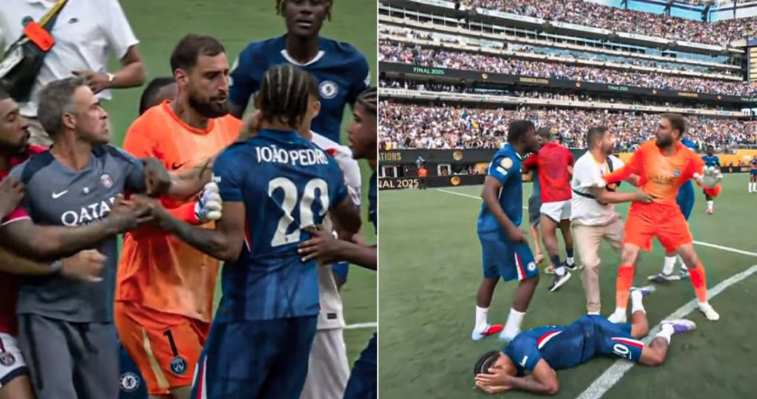 Incidente en la final del Mundial de Clubes: Luis Enrique explica su reacción al golpear a Joao Pedro
