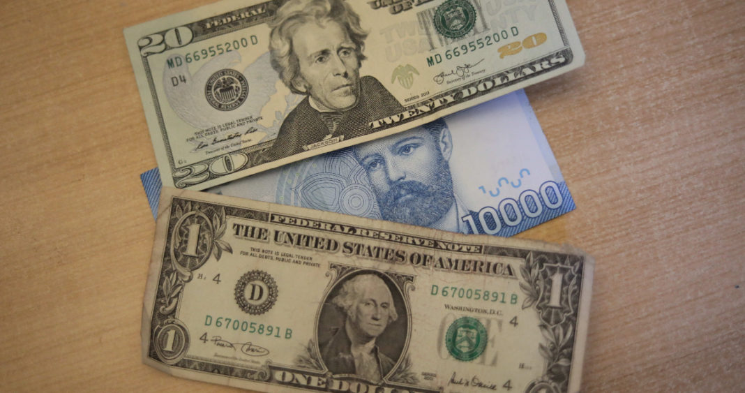 Inflación en EE.UU. debilita al dólar frente al peso chileno
