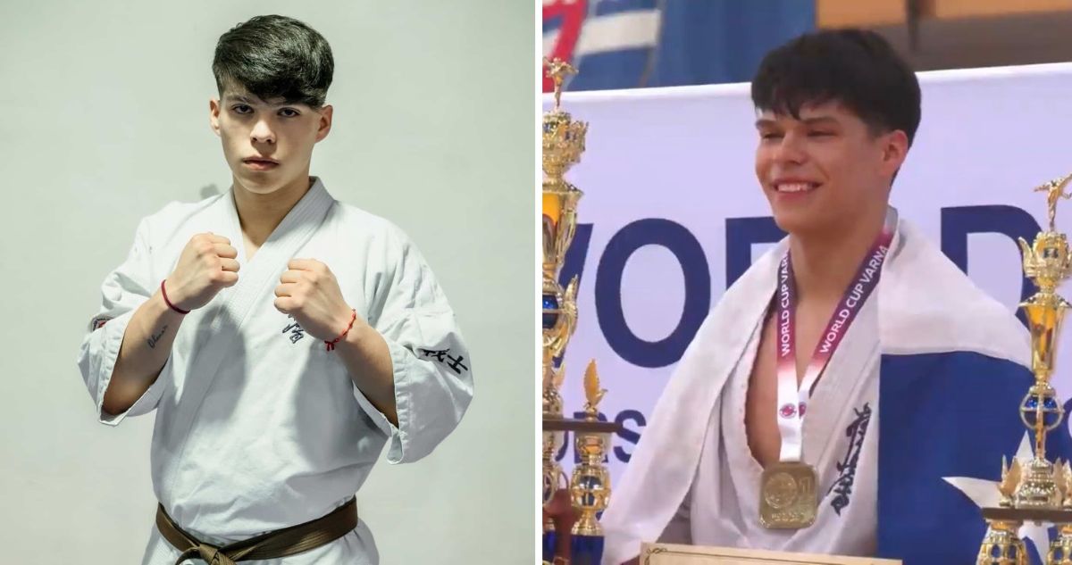 Joven Prodigio Chileno Conquista el Campeonato Mundial de Karate a los 14 Años