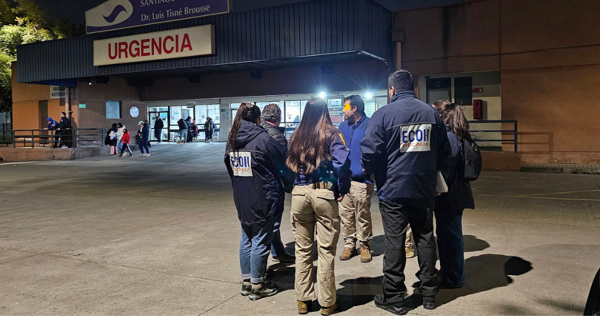 Joven asesinado y abandonado frente al Hospital Luis Tisné en Peñalolén