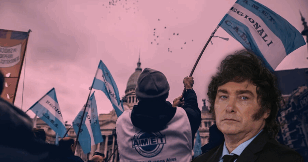Justicia declara inconstitucional decreto de Milei que limitaba el derecho a huelga