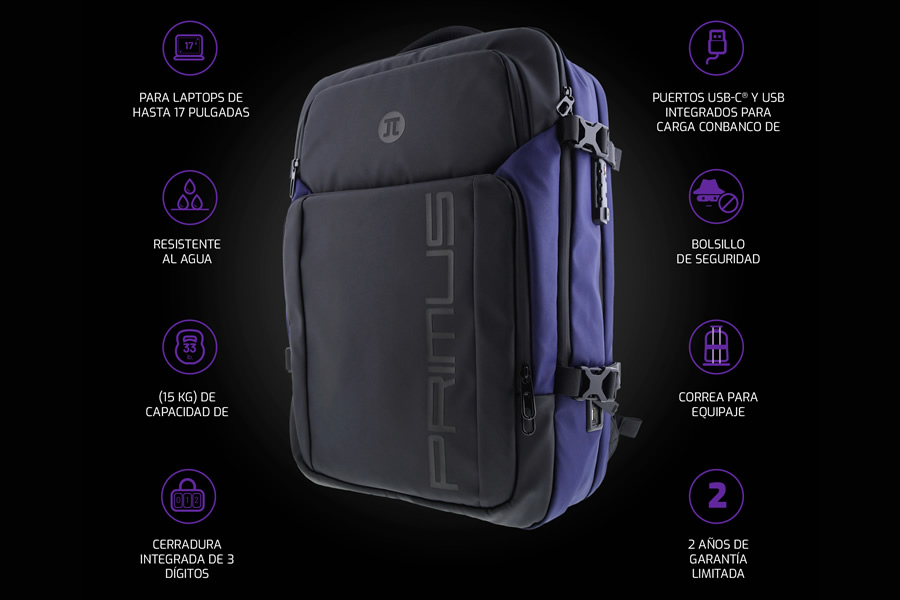 La Mochila Gamer VIATOR GB1 de PRIMUS: Tu Compañero Perfecto para Aventuras Urbanas