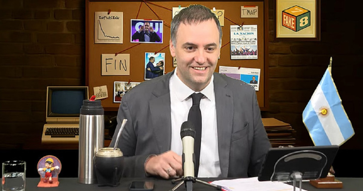 Milei's Spokesman Launches Streaming Show to Attack Journalists, Echoing Chavista Aesthetics